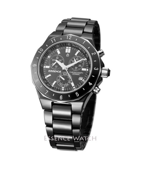 Essence Cosmospolitan Black Ceramic Watch ES7030MB